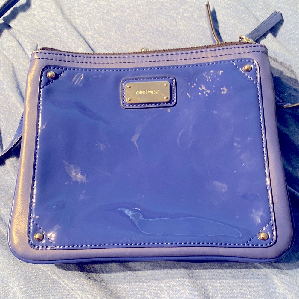 Nine West blue crossbody bag